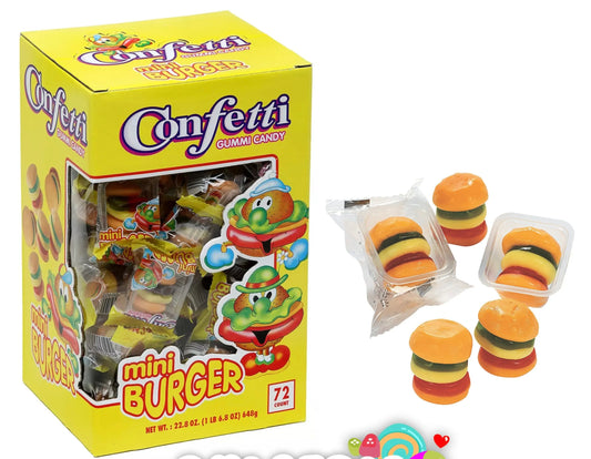 Confetti Mini Burger Gummy image 0