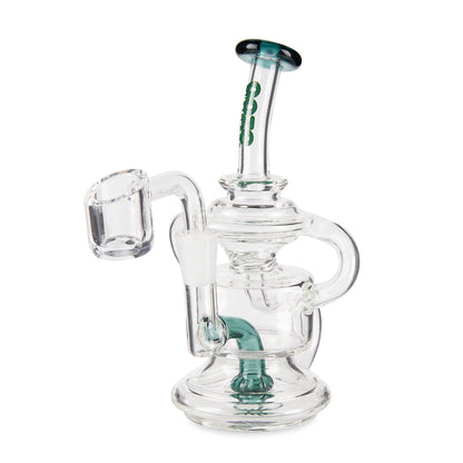 Ooze Mini Dab Rig - Dark Green image
