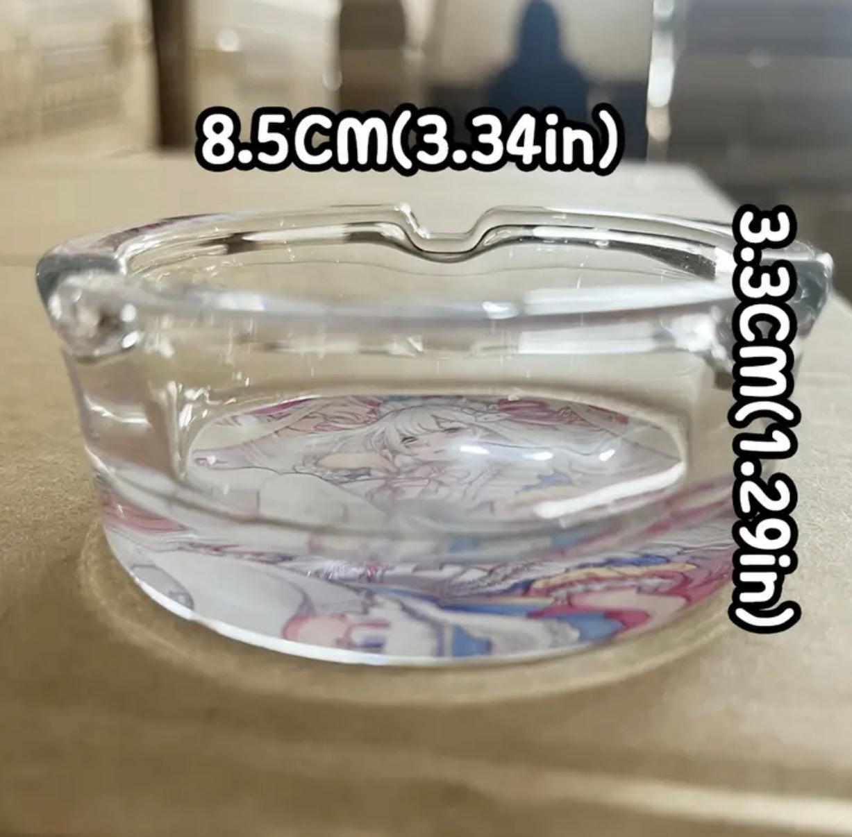 Anime Girl Glass image 2