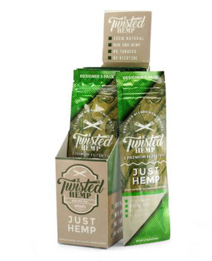 Twisted Hemp Wraps Designer Blends 25ct - Organic Just Hemp image
