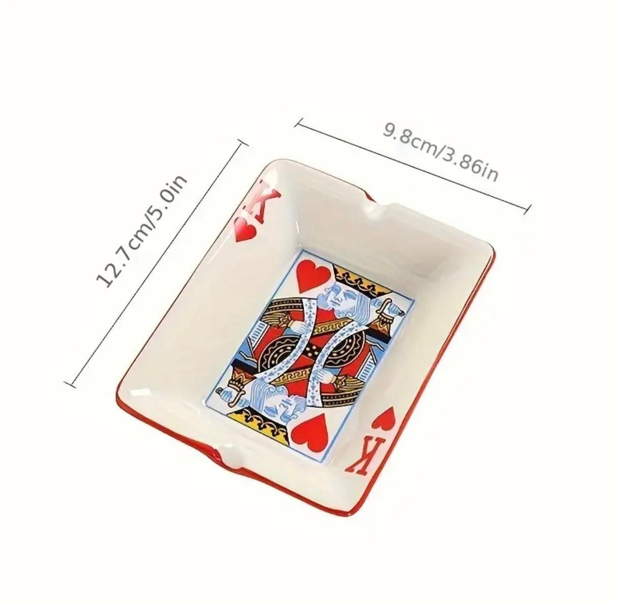 King Naipe Poker Ceramic image 1