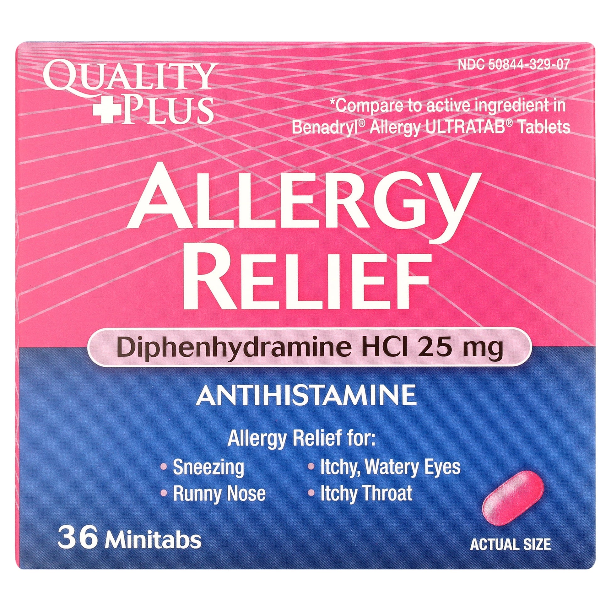 Quality Plus Allergy Relief 36 Minitabs image 1