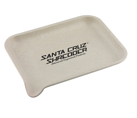 Santa Cruz Shredder Eco-Friendly Hemp Rolling Tray - Small - White image