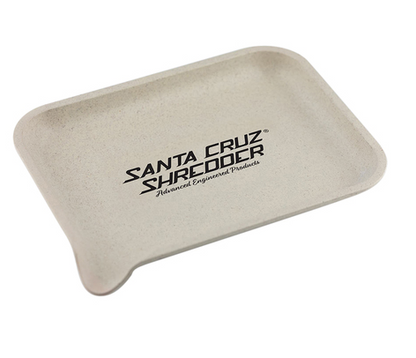 Santa Cruz Shredder Eco-Friendly Hemp Rolling Tray - Small - White image