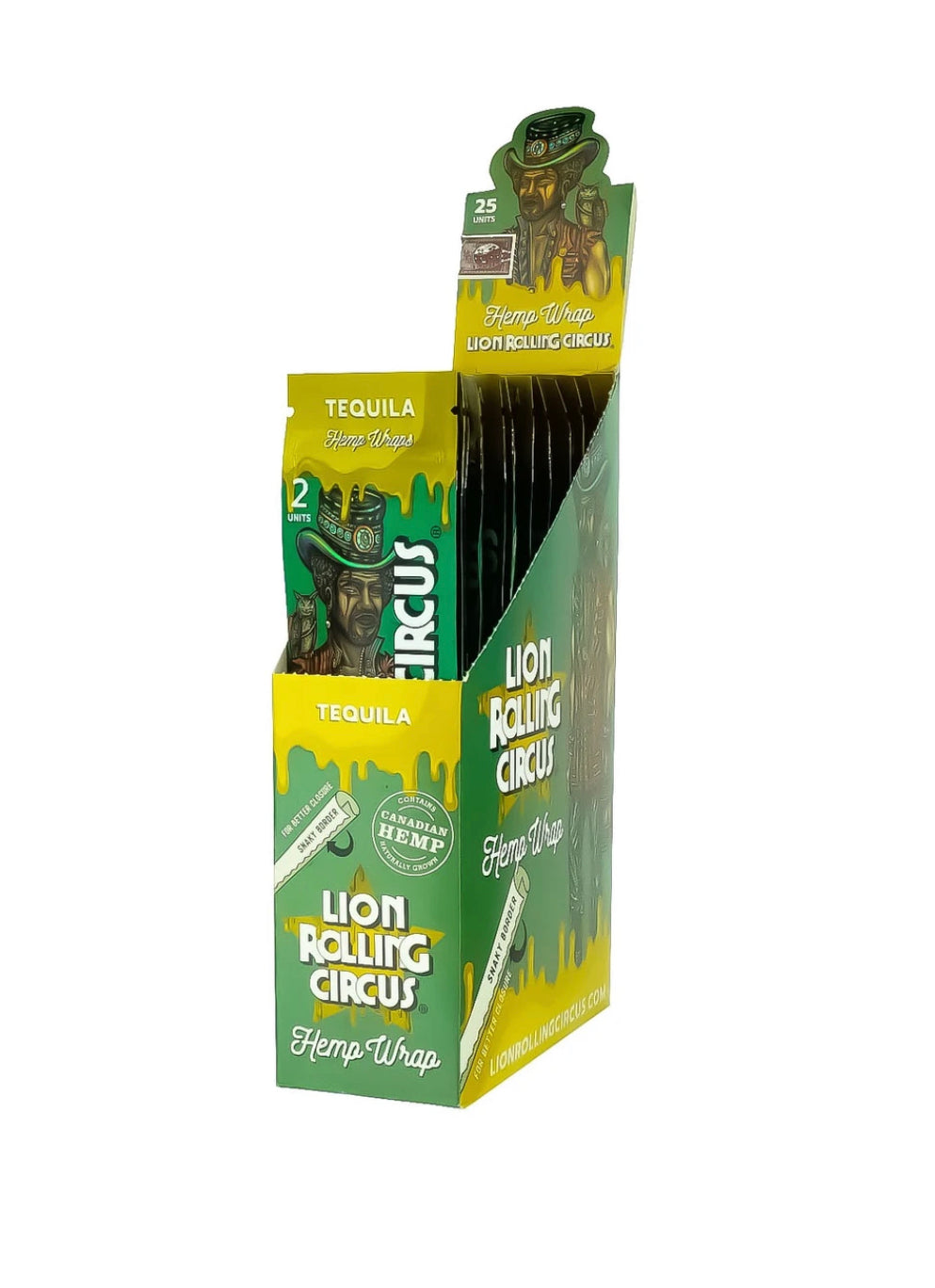 Lion Rolling Circus Hemp Wraps 25ct image 4