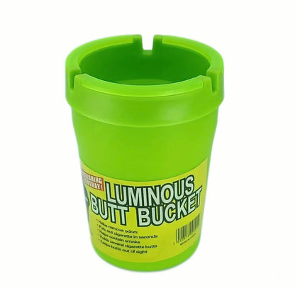 SmokeCircus Car Ashtray - Luminous Green image
