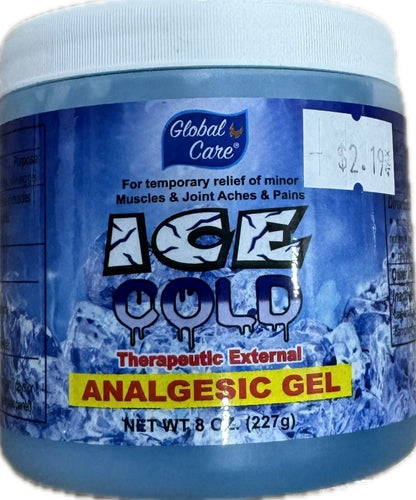 GC ICE Cold Analgesic Gel 8oz image 1