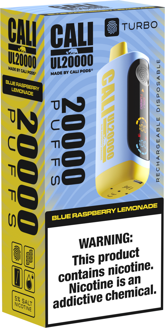 Cali Ultra 20k Turbo - Blue Raspberry Lemonade image