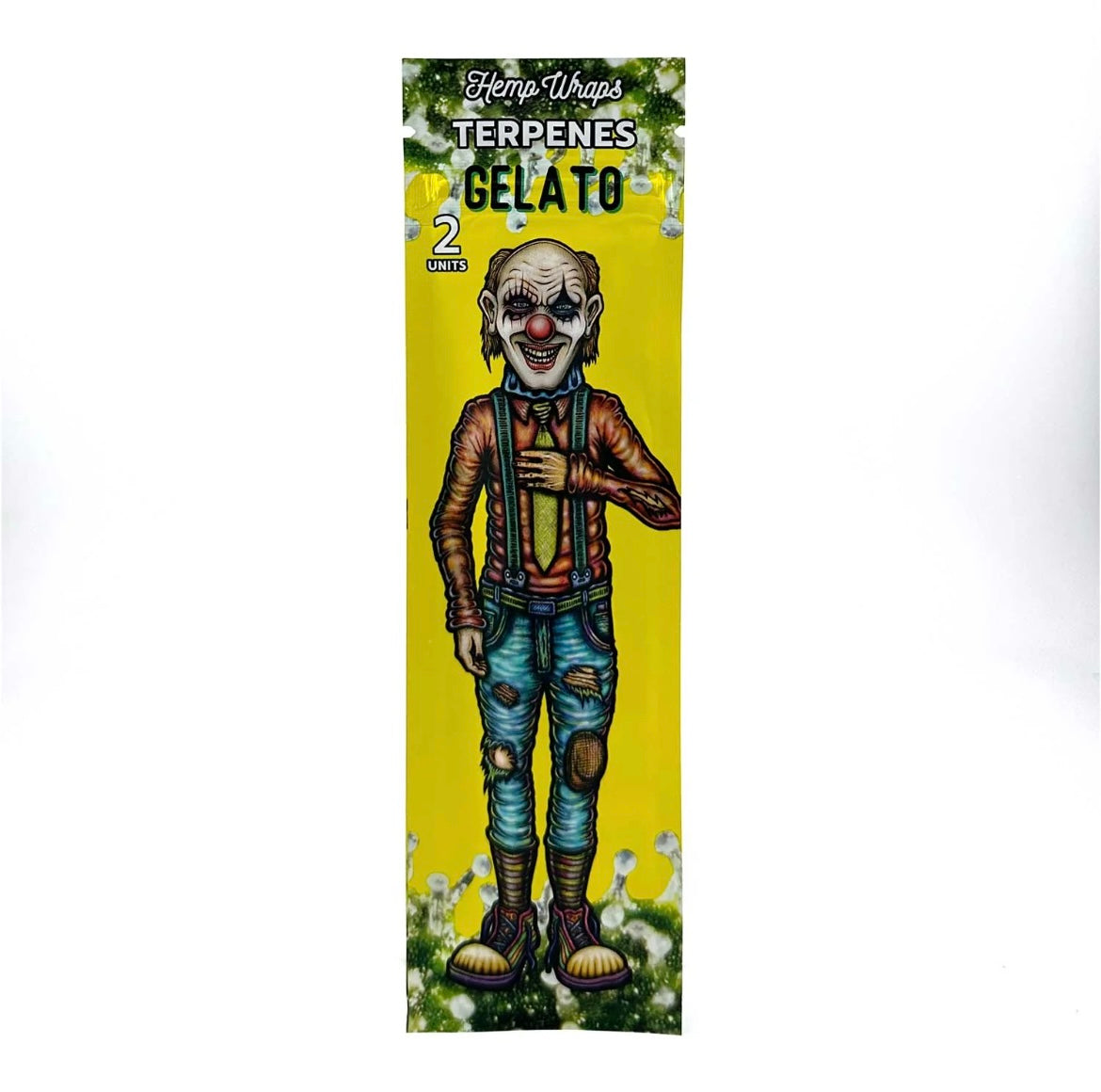 Lion Rolling Circus Hemp Wraps Single Pouch - Gelato image