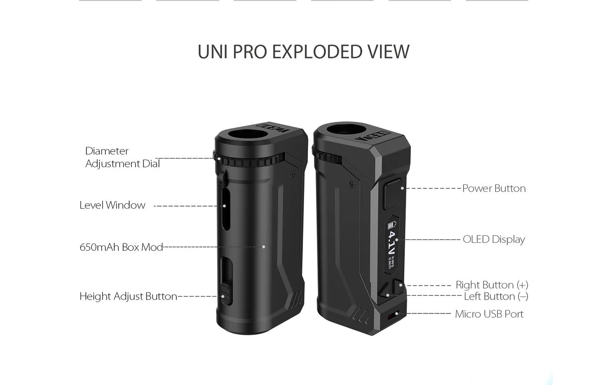 Yocan Uni Pro Mod - Black image