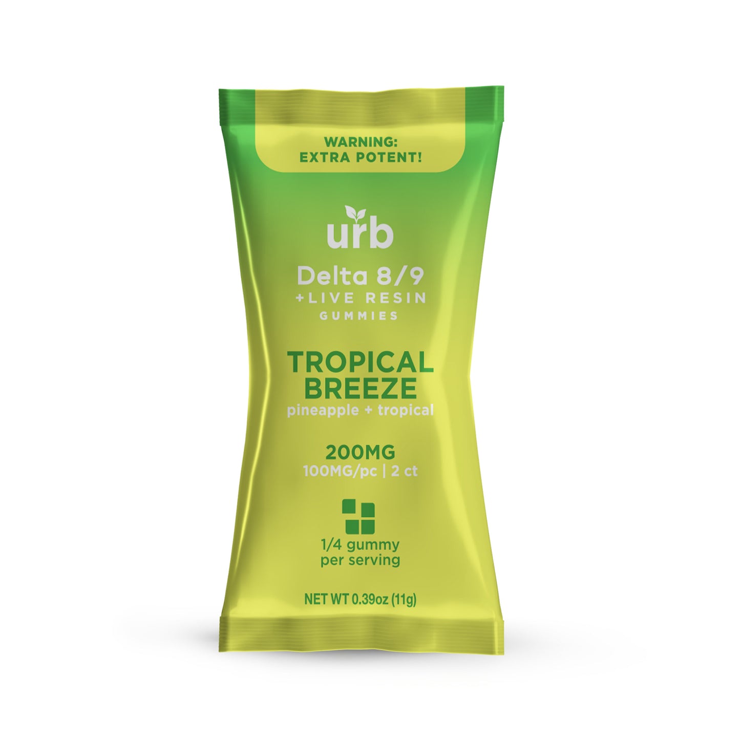 URB Live Resin 200mg Pouch - Tropical Breeze image