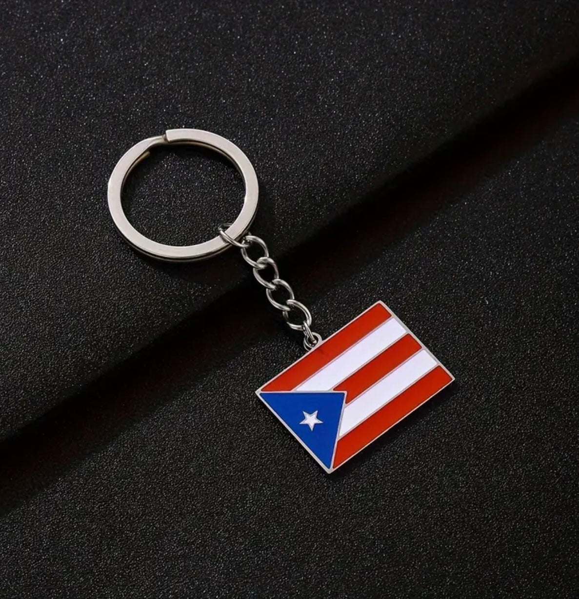 Puerto Rico Flag Keychain image 1