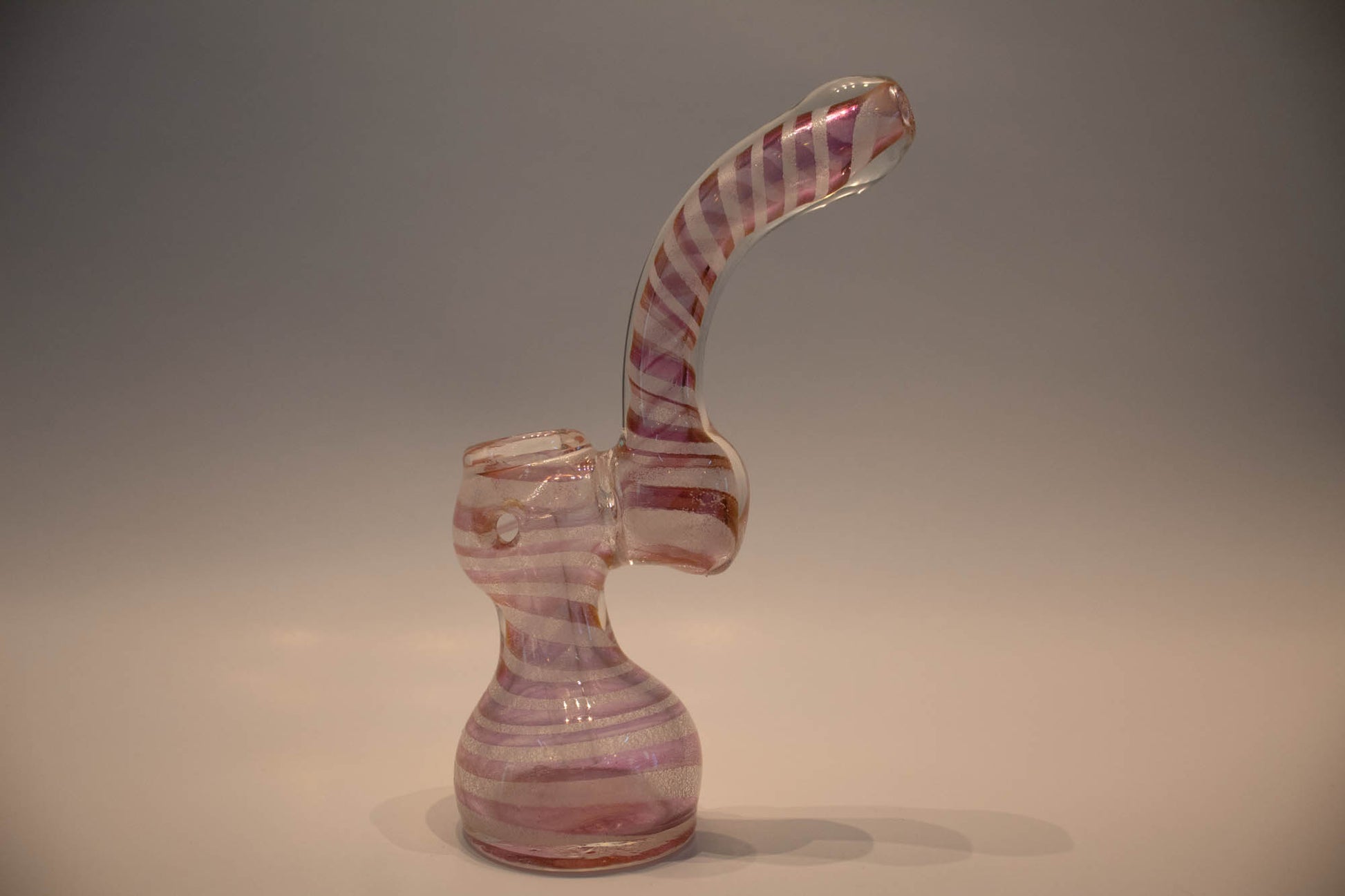 Bubbler Glow in the Dark - Bent Neck image 0