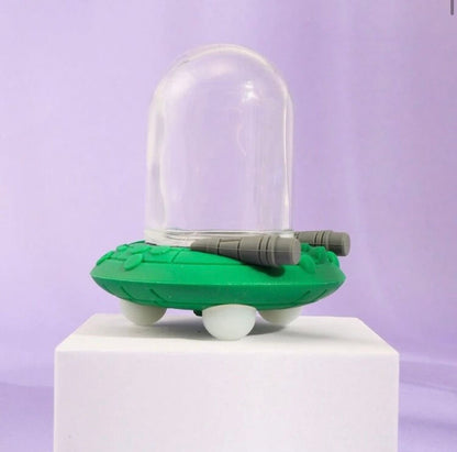 Alien SpaceShip Glass Silicone DarkGlow image 1