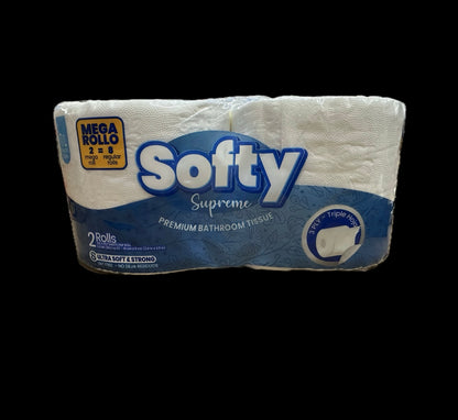 Softy Supreme 2rolls Bath Tissue image 1