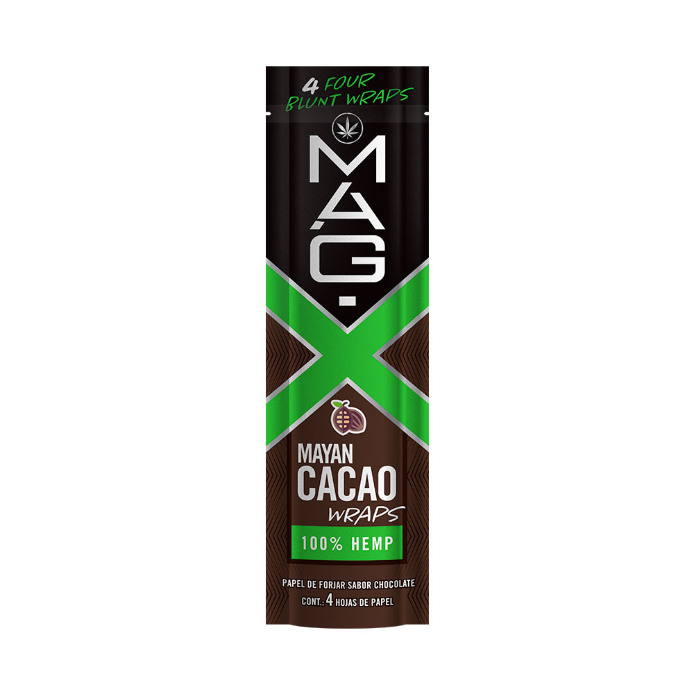 Mag - X Hemp Wraps Single Pouch - Mayan Cacao image