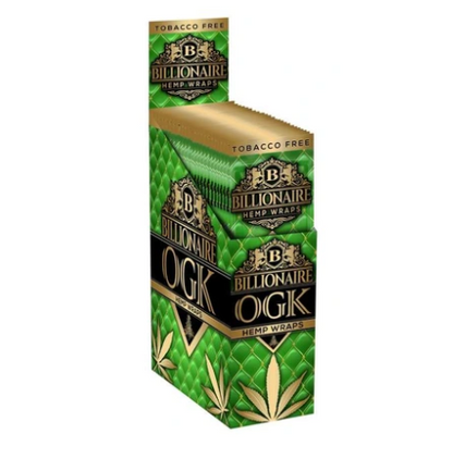 Billionaire Hemp Wraps 25ct - OGK image