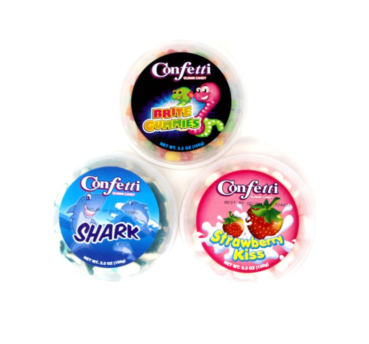 Confetti Gummi Candy 5.3oz image 0