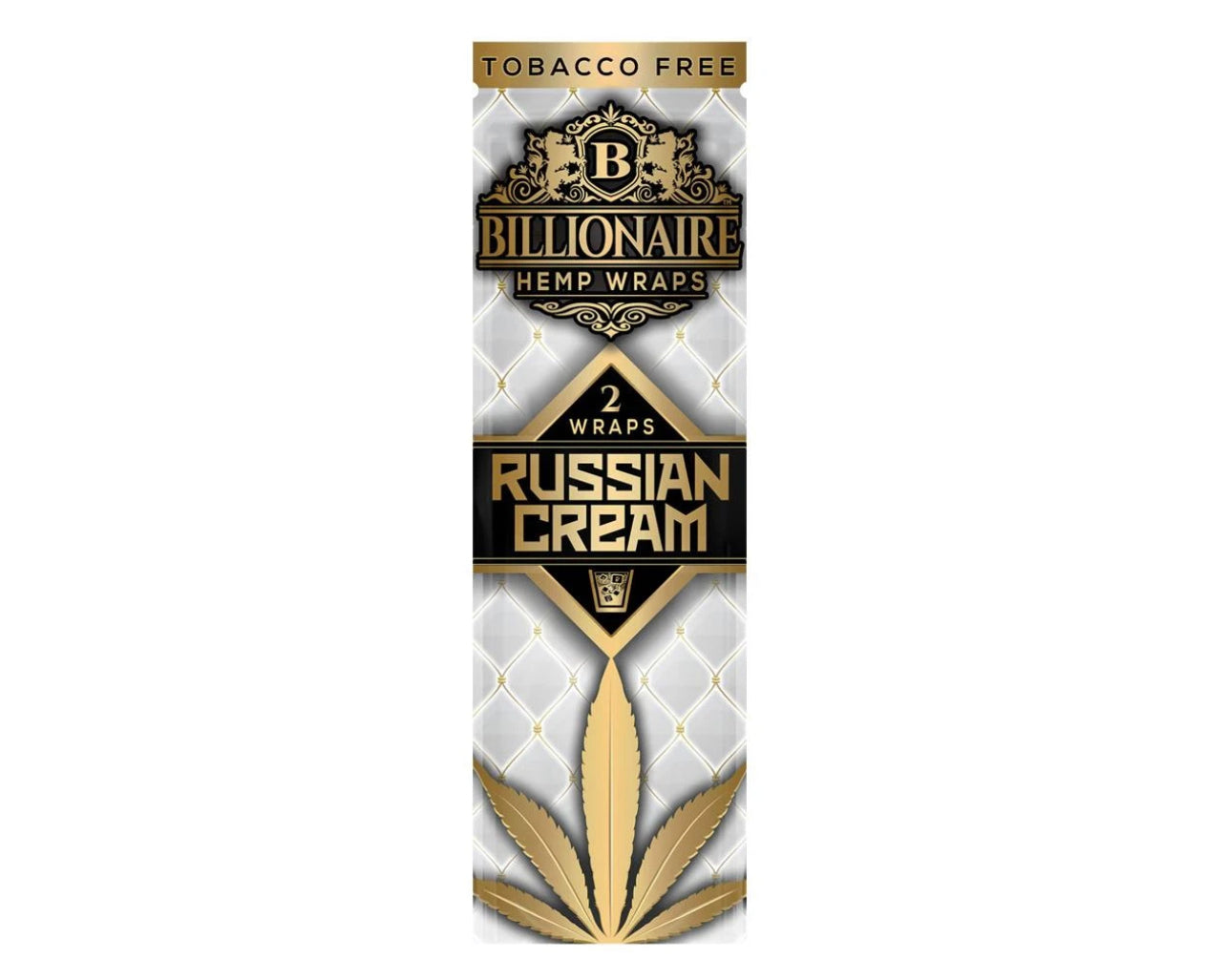 Billionaire Hemp Wraps Single Pouch - Russian Cream image