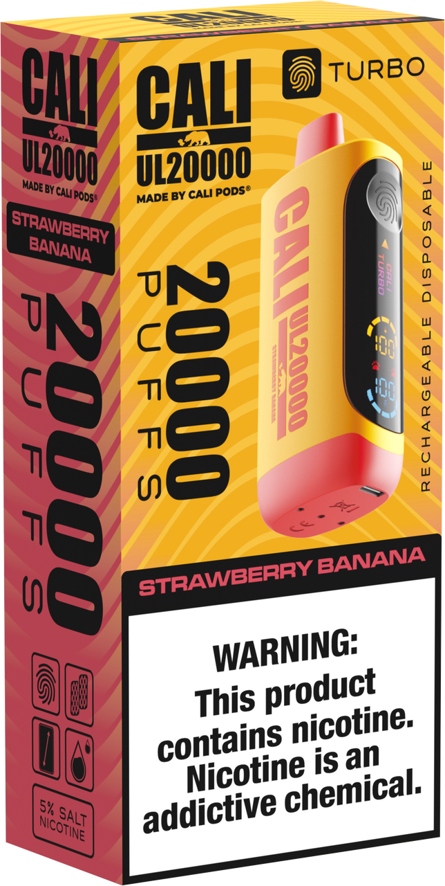 Cali Ultra 20k Turbo - Strawberry Banana image