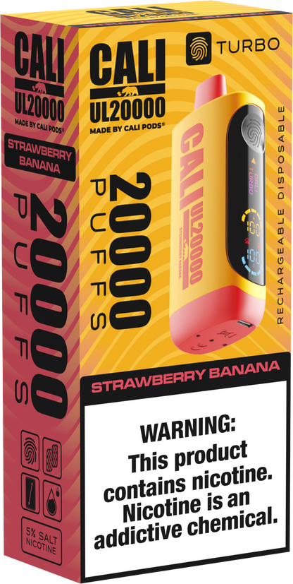 Cali Ultra 20k Turbo - Strawberry Banana image