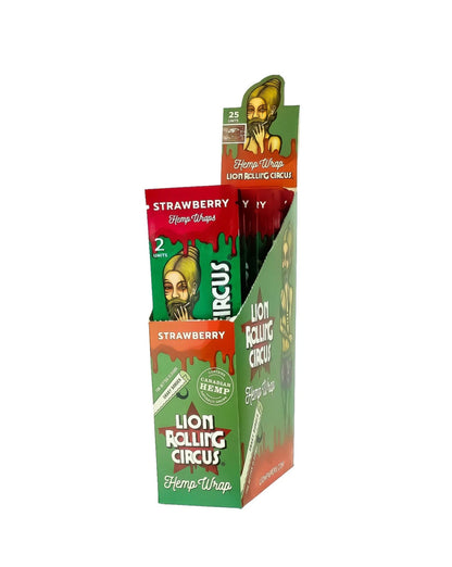 Lion Rolling Circus Hemp Wraps 25ct image 3