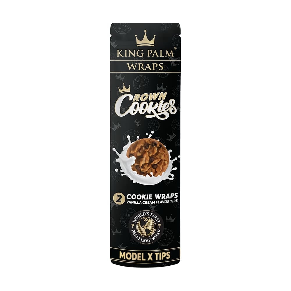 King Palm Leaf Wraps Single Pouch - Crown Cookies image