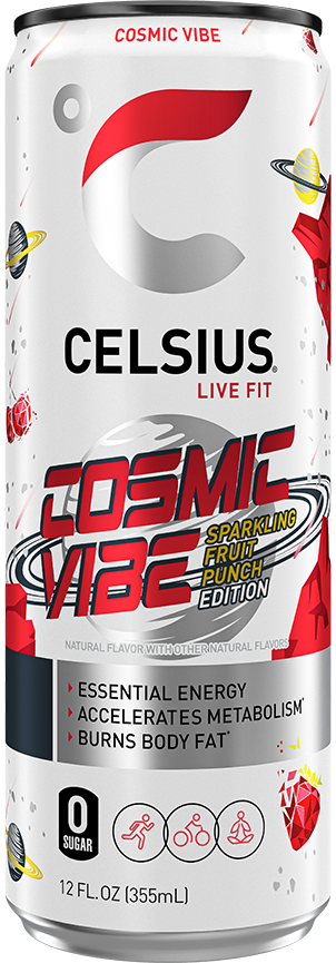 Celsius 12oz Live Fit - Cosmic Vibe image