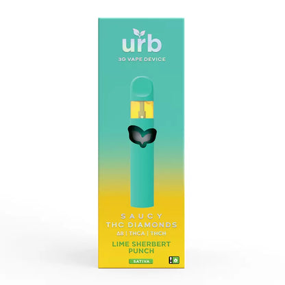 Urb Live Resin 3ml Disposable - Lime Sherbert Punch image