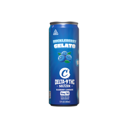 Cookies T hC Mocktail Seltzer 12oz - Blueberry Lemonade image