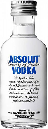Absolut Vodka 50ml image 0