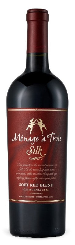 Menage a Trois Silk Soft Red Blend 750ml image 0