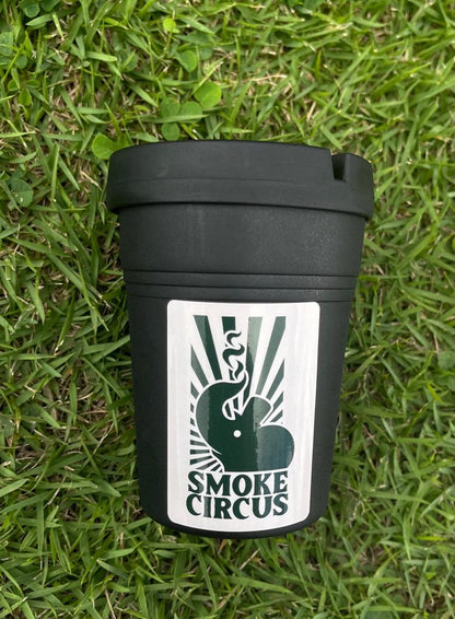 SmokeCircus Car Ashtray - Black image