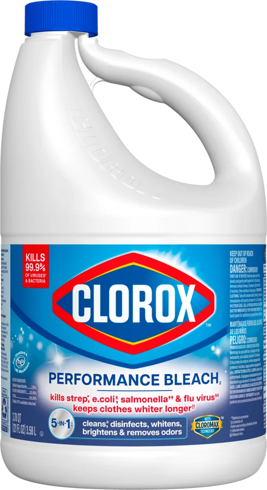 Clorox Performance Bleach CONCENTRATED 3.78qt image 0