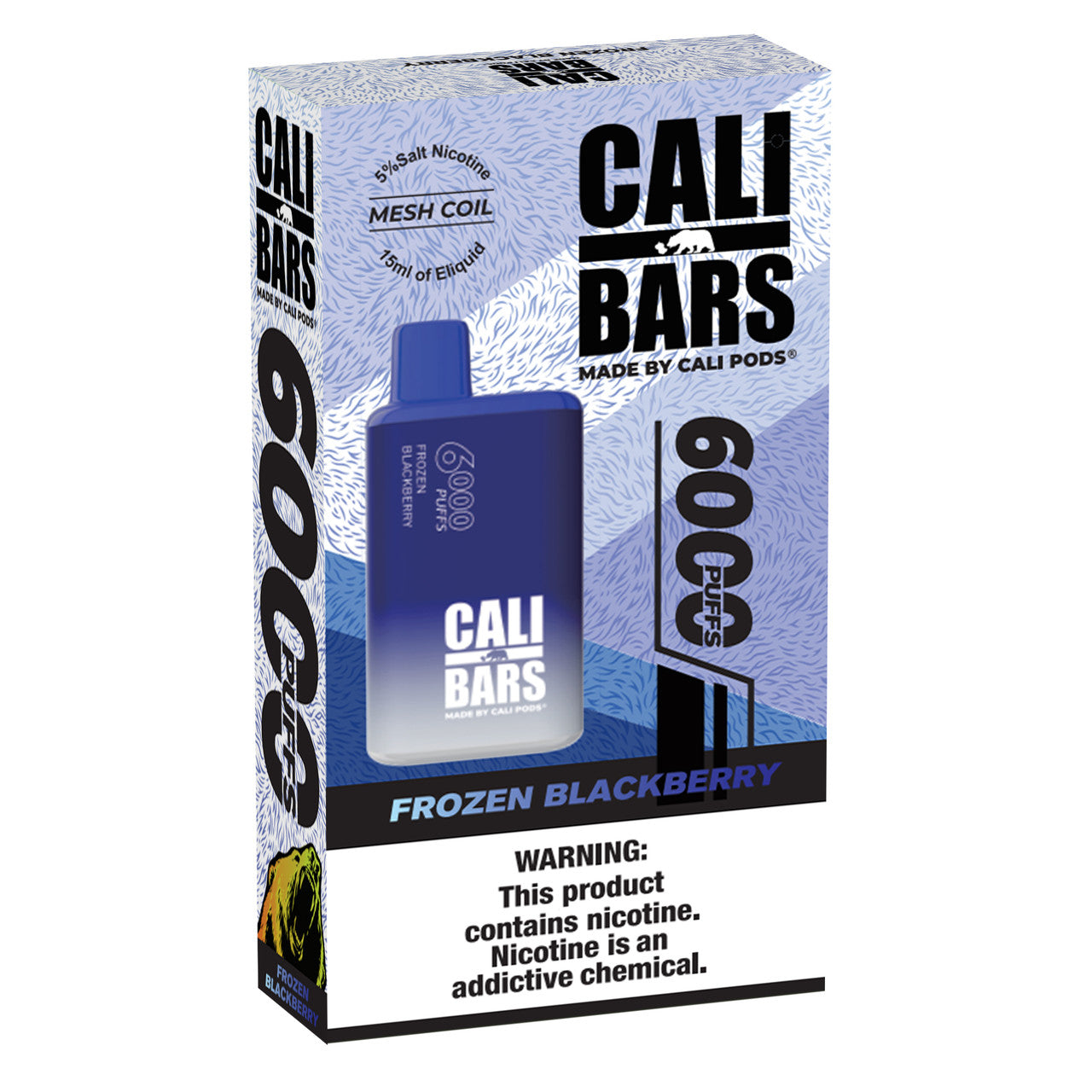 Cali Bars v2 6k - Frozen Blackberry image