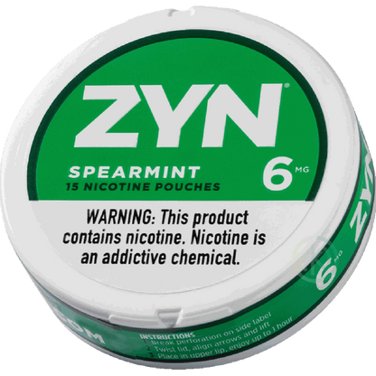 ZYN Nicotine Pouches - Spearmint 6mg image