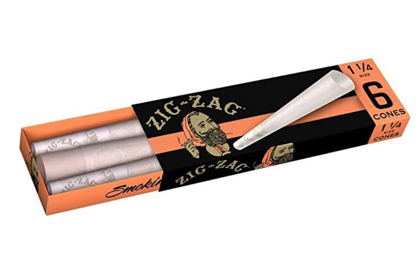 Zig Zag Cones 1¼ - 6 Cones Per Box image 0