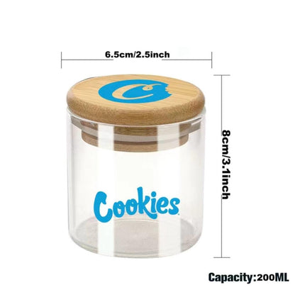 Cookies Glass Jar 7oz image 1