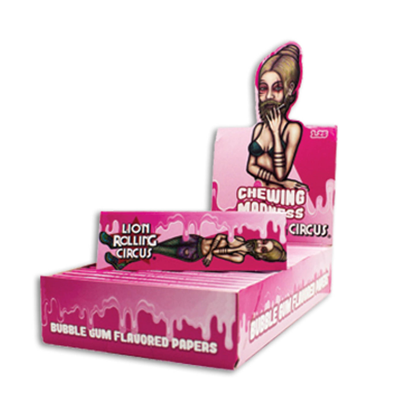 Lion Rolling Circus Flavored Papers - Bubble Gum image