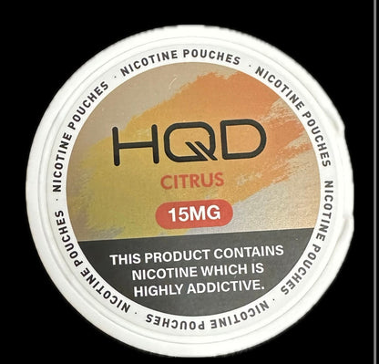 HQD Nicotine Pouches 15mg Citrus Flavor image 0