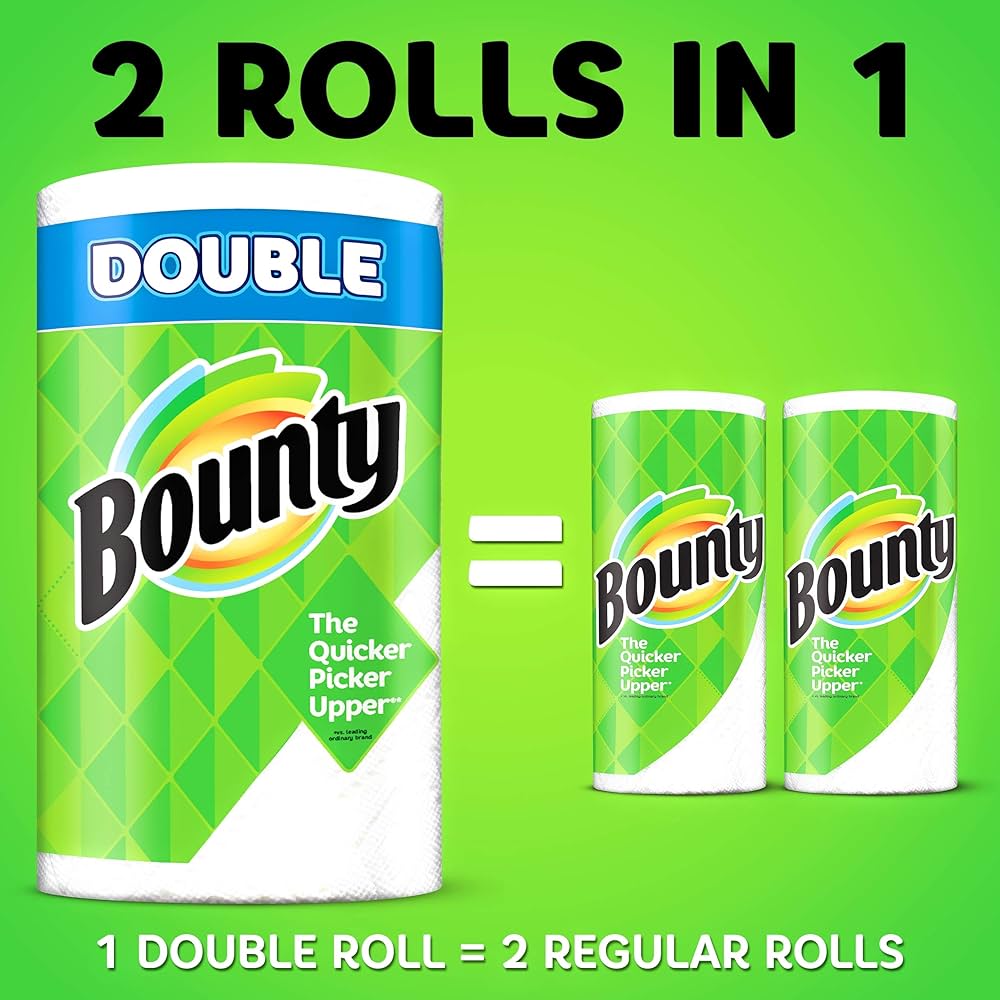 Bounty Paper Towels 105 2-ply Sheets 4.5m image 1