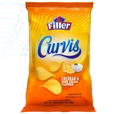 Filler Papitas 7oz - Curvis Cheedar image