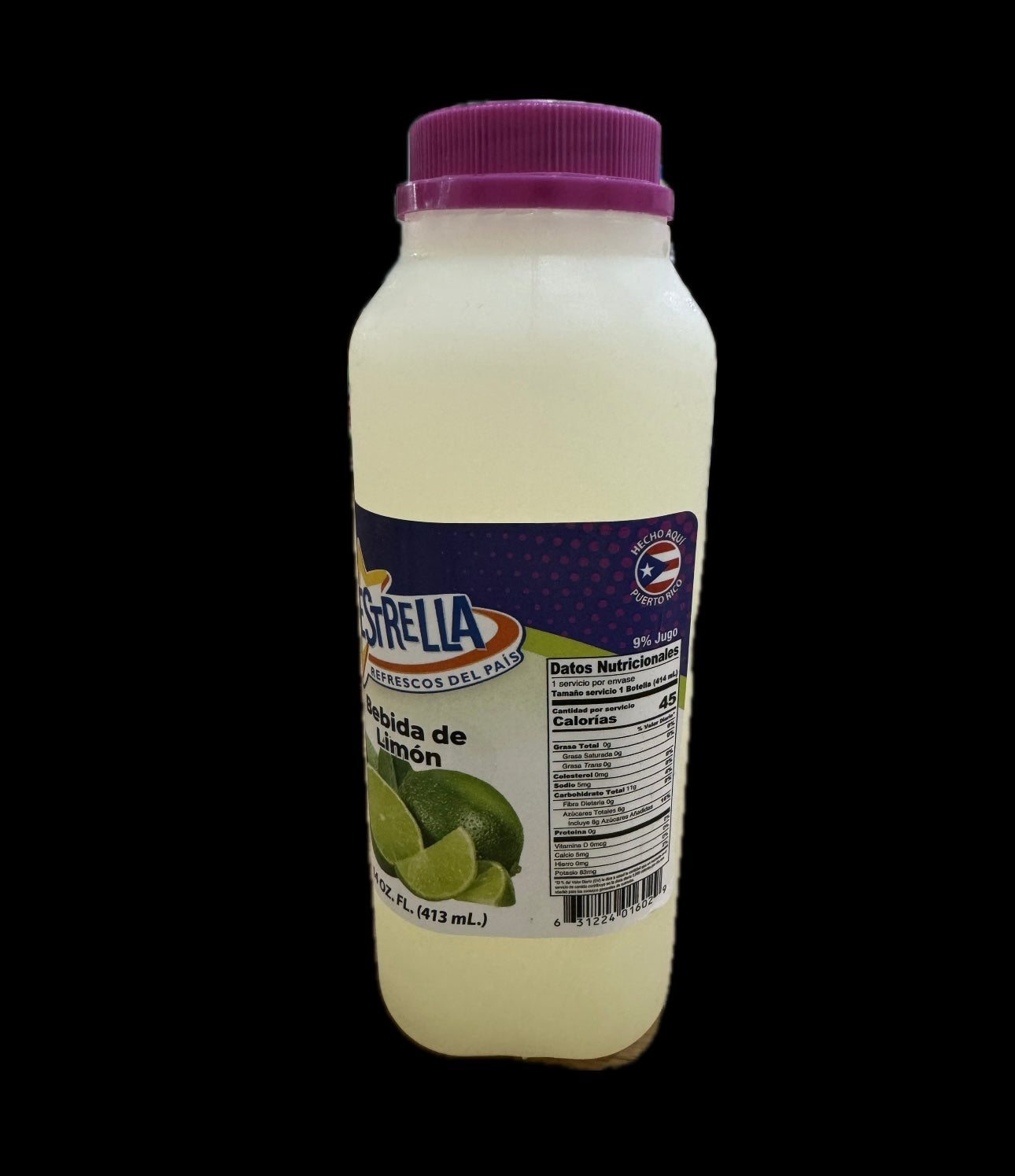 Jugos Estrella 14oz - Limón image
