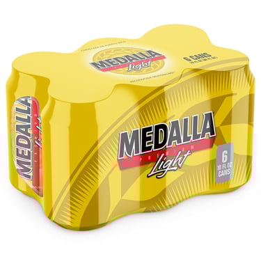 Medalla Light 10oz 6pack image 1
