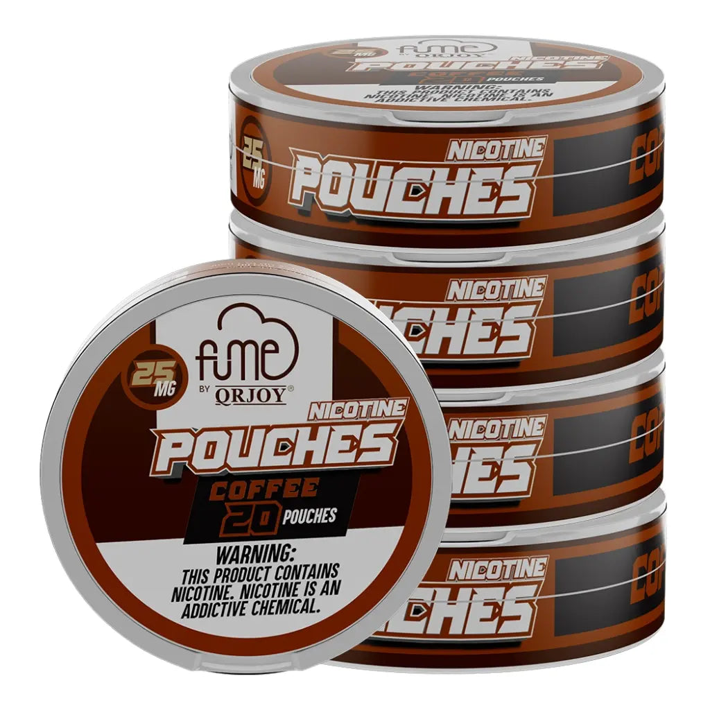 Fume QRJoy Nicotine Pouches 25mg Menthol Flavor image 1