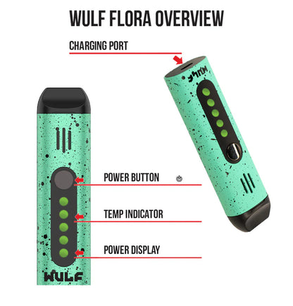 Yocan Wulf Flora Dry Herb Vaporizer Limited Edition image 0