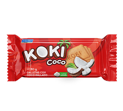 Koki Coconut Biscuits 1oz image 1
