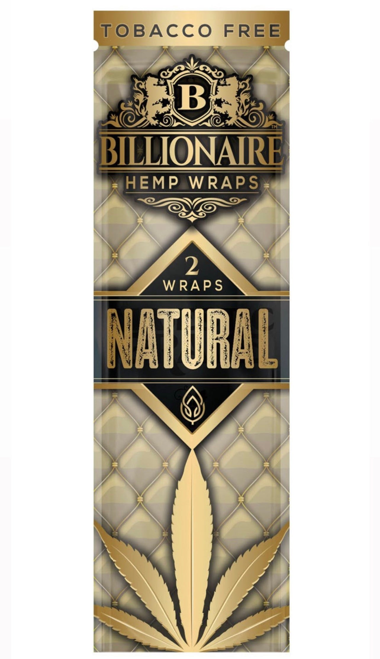 Billionaire Hemp Wraps Single Pouch - Natural image