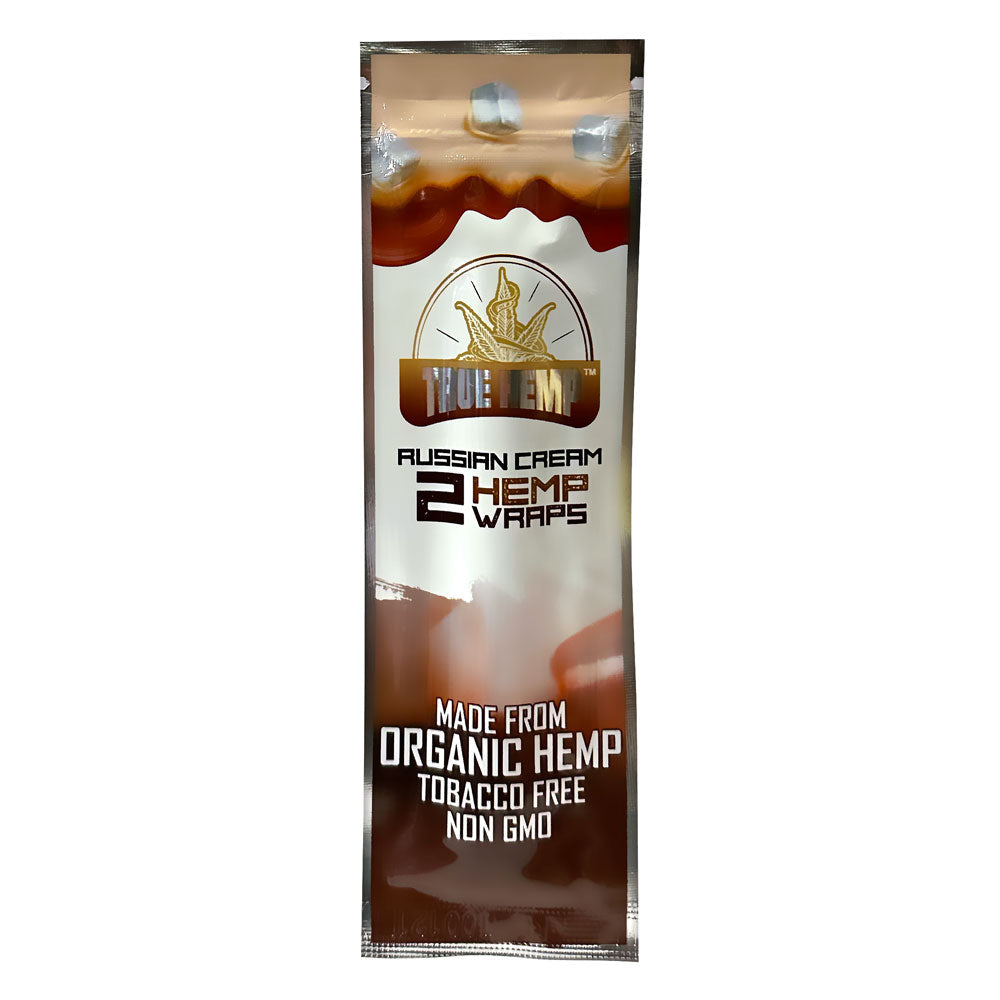 True Hemp Wraps Single Pouch - Russian Cream image