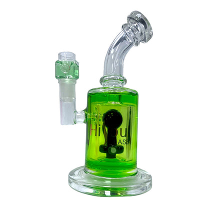 HiSoul Bent Neck Freezable Glass 9" - Green image